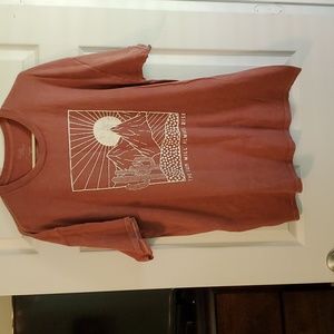 Womens boho, western, country style t shirt